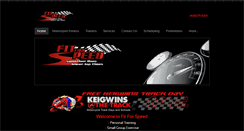 Desktop Screenshot of fitforspeed.net
