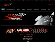 Tablet Screenshot of fitforspeed.net